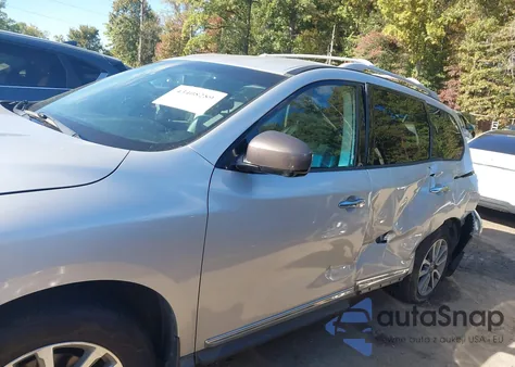 2016 Nissan Pathfinder Sl из США, поврежденный, VIN 5N1AR2MM7GC666893